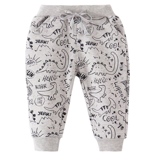 CHUANK Pantalon de Jogging Décontracté à Cordon pour Tout-Petits, Enfants, Petits Garçons