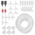 thumbnail image 3 of Fish Tank Air Accessories, Fish Tank Air Set Easy To Use Complete Check Valve Effective  For Aquarium For Fish Tank Combination G 4m / 13.1ft Oxygen Tube, 3 of 8