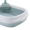 thumbnail image 4 of DOLITY Anti ing Cat Litter Box with Surrounded Top Cover Tray Sand Box Detachable Blue Large, 4 of 9