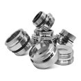 thumbnail image 3 of Yeacher 7Pcs Multiple Size Tap Hose Adapters Solid Brass Fit Removable Sink Aerators, 3 of 7