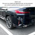 thumbnail image 4 of Akozon 1 Pair Rear Bumper Lip Splitter, Stylish Look Rear Bumper Lip Diffuser Splitter for X4 G02 LCI M Sport 2022 and Later, 4 of 7