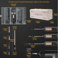 thumbnail image 2 of WIFKLSIIPG Screwdriver Set 181 in 1 Wireless Screwdriver Suitable for Repairing Screwdrivers on Mobile Phones Laptops Etc(White), 2 of 7
