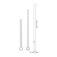 thumbnail image 4 of SHISUYAN 10 Sets Clock Hands Needles Clock Pointers Replacement Wall Clock Parts for DIY Repair, 4 of 5
