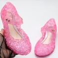 thumbnail image 1 of Kids Sandals Children Girls Party Crystal Princess Hollow Out Candy Color Shoes, 1 of 9