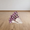 thumbnail image 3 of Handmade Flower Bouquet Knitted Throw Blanket Soft Lightweight Decorative for Occasions and Home, 3 of 5