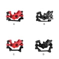 thumbnail image 3 of JEDERLO Mechanical Practical Cable Disc Brake Calipers Lightweight Solid Coated Surface Bike Component Accessories Brake Pads Black Front, 3 of 7