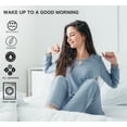 thumbnail image 4 of Couette Matelassée en Microfibre Alternative Duvet d'Oie - Grand/argent, 4 of 6