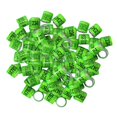 thumbnail image 4 of 100 Pcs Anneaux Dove en Aluminium Plastique Ronds Clips Anneaux de Jambes Bandes Pigeons, 4 of 9