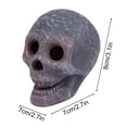 thumbnail image 3 of Halloween Decorations Outdoor,Reusable Halloween Firepit Skull Fire Logs Human Skull Ceramic Fireproof Skull Fire Pile Up Halloween Decor for Party Bbq Bonfire Campfires Fireplaces, 3 of 9