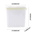 thumbnail image 3 of DcGZvy Airtight Containers for Food Storage, Meal Prep Containers Storage Containers, Stackable Storage Containers with Lids, 3 of 7