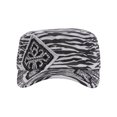 thumbnail image 2 of Top Headwear Womens Print Adjustable Cadet Cap - Zebra - Studded Cross, 2 of 2