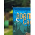 thumbnail image 2 of Printtoo Multicolore Born To Camp Camping 12.5x18 Pouces Double SidedFlagsDouble Sided CampFlagCampsiteFlagPersonalized Camping Flags, 2 of 4