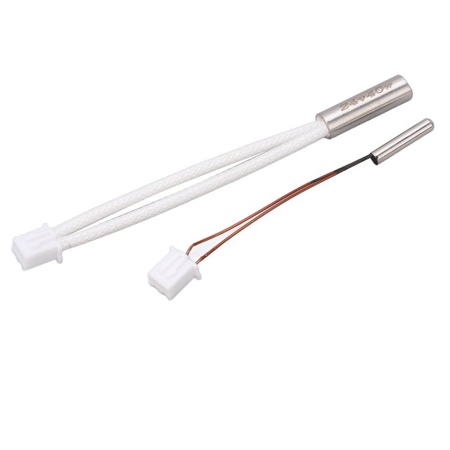 Capteur de Température de Thermistance, Câble de Thermistance en Acier Inoxydable Thermistance Jeu de Chauffage de Fil de Chauffage Cartouche Robuste et Résistant