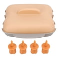 thumbnail image 2 of Microwave Corn Cooker, 7 To 8 Minutes Dishwasher Safe 2 Corn Cobs Steamed Corn Box Microwavable  For Kitchen Blue,Beige, 2 of 8