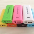 thumbnail image 2 of Becaristey Power Bank Utile Réutilisable Plastique Chargeur USB Portable Boîtier Fiable Boîte de Charge DIY Boîtes Accessoires Outils Jaune, 2 of 6