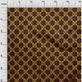 thumbnail image 2 of oneOone Viscose Jersey Fabric Geometric & Floral Block Decor Fabric Printed BTY 60 Inch Wide, 2 of 5