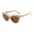 thumbnail image 1 of European Style Floral Cat Eye For Women Ballroom Ready With Flat Lens Inlaid Design, 1 of 6