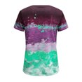 thumbnail image 5 of Pompotops Blouse Décontractée Ample pour Femme, Mode, Imprimée, Col Rond, T-Shirt, Chemises, Blouse, T-Shirt Imprimé, Liquidation, 5 of 5