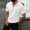 White, variant on FRSASU Men's Henley Shirt Fashion Collar Short Sleeve Dress Shirt with Chest Pockets Summer Casual Pullover Polo Shirts White