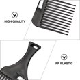 thumbnail image 2 of 3pcs Smooth Hair Pick Comb Wide Hair Pick Comb Afro Hair Comb Barber Comb, 2 of 8
