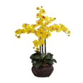 thumbnail image 2 of Phalaenopsis w/Decorative Vase Silk Flower Arrangement, 2 of 5