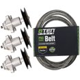 thumbnail image 1 of 8TEN Deck Spindle Belt Kit for Cub Cadet RZT-54 MTD ZT54 918-04608A MK1001756, 1 of 10