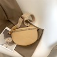 thumbnail image 3 of Designer Female Chest Pack Solid Color Ladies Crossbody Bags for Travel Shopping, 3 of 10