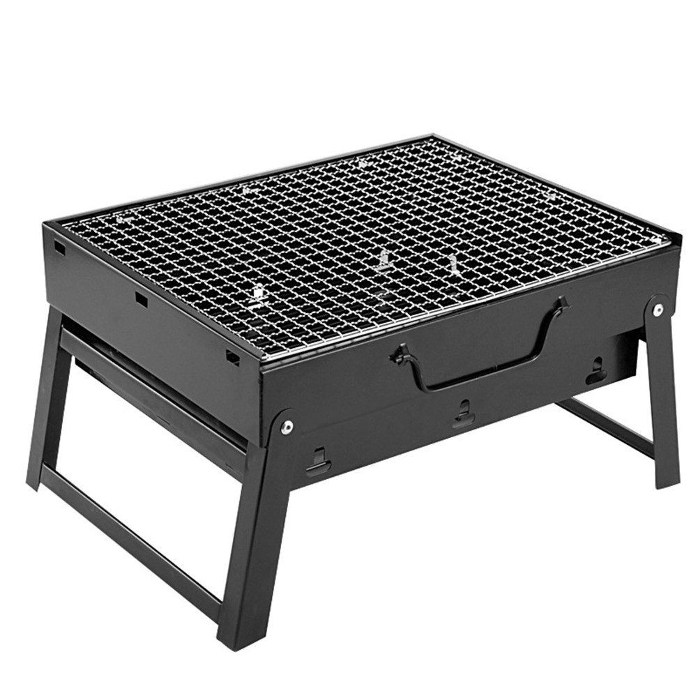 Charcoal BBQ Grill with Five Air Vents, Portable Folding Design Perfect for Outdoor Gatherings