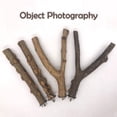 thumbnail image 1 of 4 Piece Wood Bird Perch Wooden Hanging Toy Perch Toy For Conure Budgie And Other Small Birds, 1 of 7