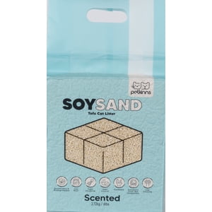 SOYSAND Tofu Chat Litter, parfumé naturel à base de soja Cat Litter - 6 LBS