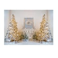 thumbnail image 3 of Feltree Christmas Tapestry Christmas Tree Snow Scene Photo Background Hanging Cloth Christmas Event Party Decoration Background Wall Cloth, 3 of 7