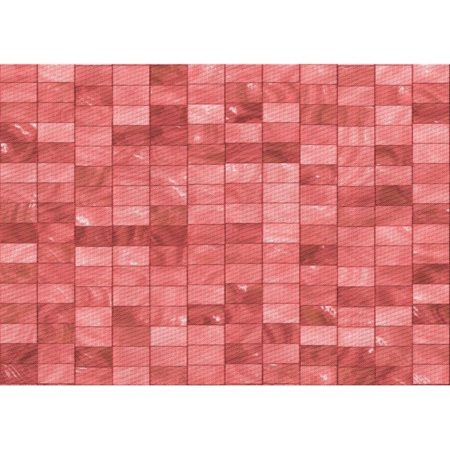 Ahgly Tapis Rectangulaire Lavable en Machine Rouge Rubis, 8 Pieds x 12 Pieds