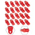 thumbnail image 4 of Yimiti 20pcs Adjustable Heavy Duty Locking Shade Plastic Clips for Tarps and Shades,Red, 4 of 9