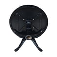 thumbnail image 3 of International Concepts 36" Round Dining Table in Black, 3 of 5
