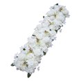 thumbnail image 1 of Abbracc Backdrop Flower Panel Decor Artificial Rose for Wedding Valentines Day Party White, 1 of 9