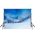 thumbnail image 2 of YUSDECOR 7x5ft Natural Scenery Background Winter Backdrops Snow Backdrops Photo Studio, 2 of 4