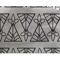 thumbnail image 4 of oneOone Georgette Viscose Fabric Floral & Triangle Block Print Fabric By Yard 42 Inch Wide, 4 of 4