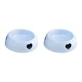 thumbnail image 1 of Maytalsory Environmentally Friendly Choice For Pet S Feeding Plastic Dog Bowl And Multiple light blue large size 2Set, 1 of 6