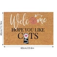 thumbnail image 2 of Cat Carpet | Versatile Door Mat for Indoor and Outdoor Use | Stylish Entrance Rug | -Absorbing Area Rug | Home Décor Accessory, 2 of 3