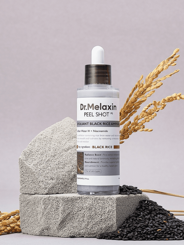 Dr.Melaxin Ampoule Exfoliante au Riz Noir Peel Shot 80ml