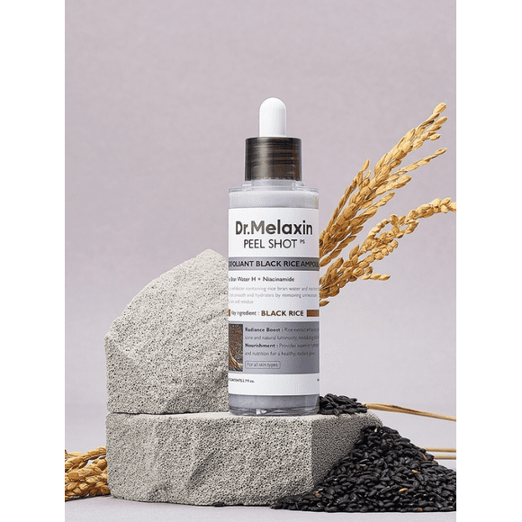 Dr.Melaxin Peel Shot Exfoliating Black Rice Ampoule 80ml