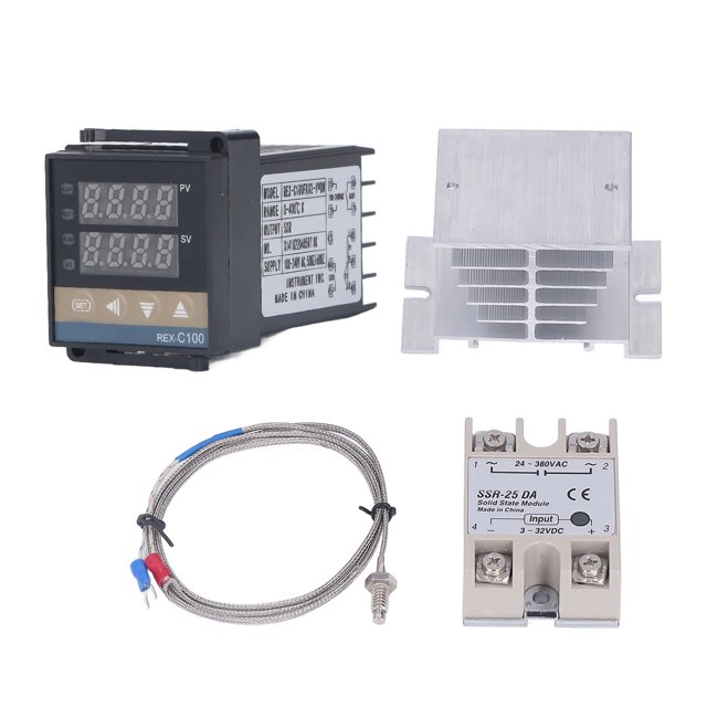 Kit de Contrôleur de Température PID Numérique, Kit de Contrôleurs de Température PID pour Incubateur Thermostat Régulateur de Thermostat PID Durabilité Prolongée