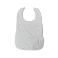 thumbnail image 2 of Bavoir Imperméable pour Adulte - Réutilisable et Doté de Sangles Réglables, en Polyester, Idéal pour les Repas, les Soins aux Personnes, Blanc, JKODE, 2 of 9