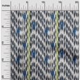 thumbnail image 1 of oneOone Polyester Lycra Fabric Stripe & Chevron Ikat Print Sewing Fabric BTY 56 Inch Wide, 1 of 4