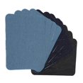 thumbnail image 4 of Patch en Denim Carré, Patch Adhésif pour Vêtements Réparation Décoratif pour Pull, 4 of 8
