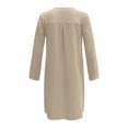 thumbnail image 5 of Ketyyh-chn99 Robes Femmes Jupes pour Femmes Vêtements Robe Droite Unie pour Vacances Robe de Plage à Enfiler Kaki,m, 5 of 5