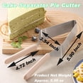 thumbnail image 2 of Kettion Double Handle Adjustable Stainless Steel Cake Cutter Server, 2 of 6