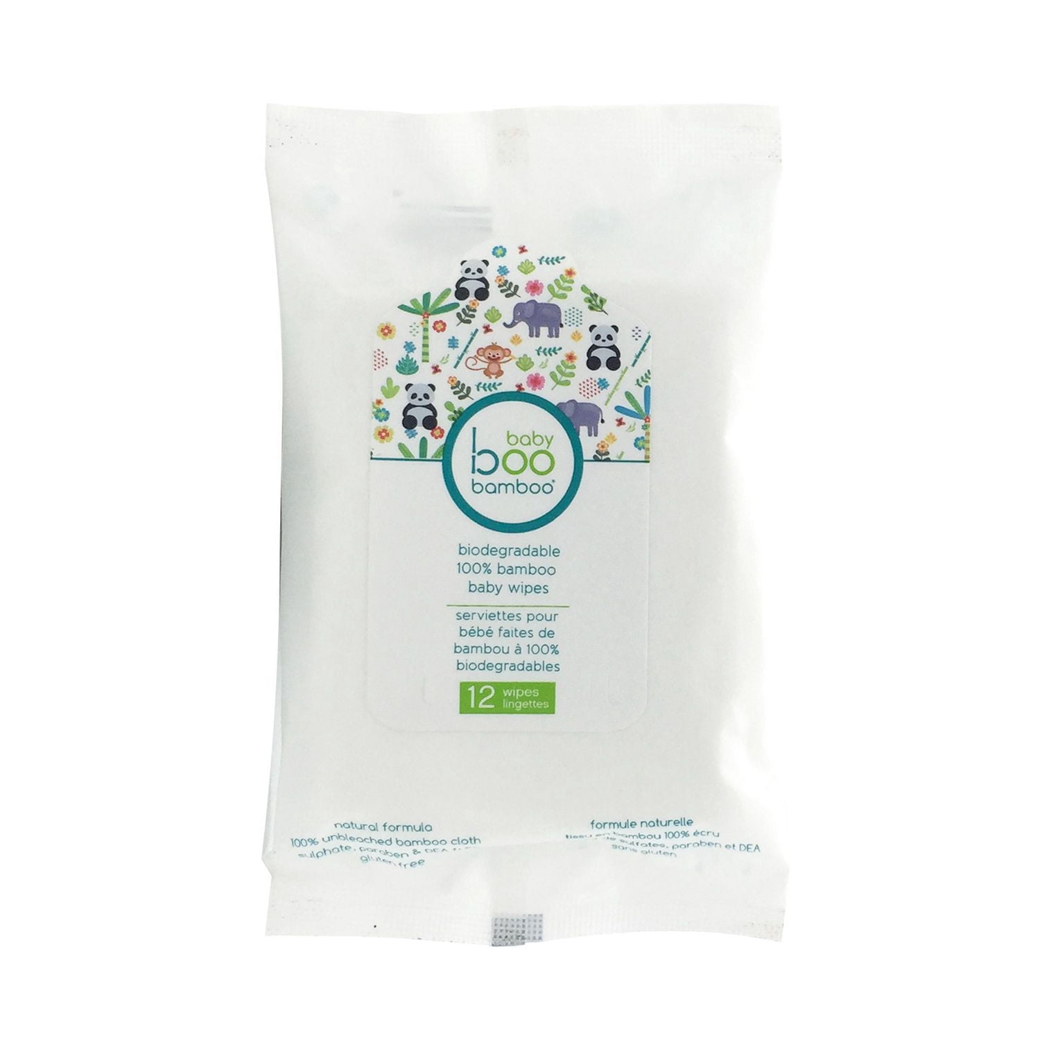 Baby Boo Bamboo Ensemble de Nettoyant et de Lotion Tout Naturel Sans Parfum + Cadeau Boni – Lingettes de Voyage