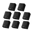 thumbnail image 4 of veasfak 8 Pieces Glass Clamp Adjustable Flat Bracket for Handrail Pool Fence Balcony black, 4 of 9