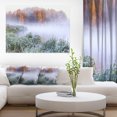 thumbnail image 1 of Foggy Autumn Dawn Panorama - Landscape Print Wall Artwork, 1 of 3